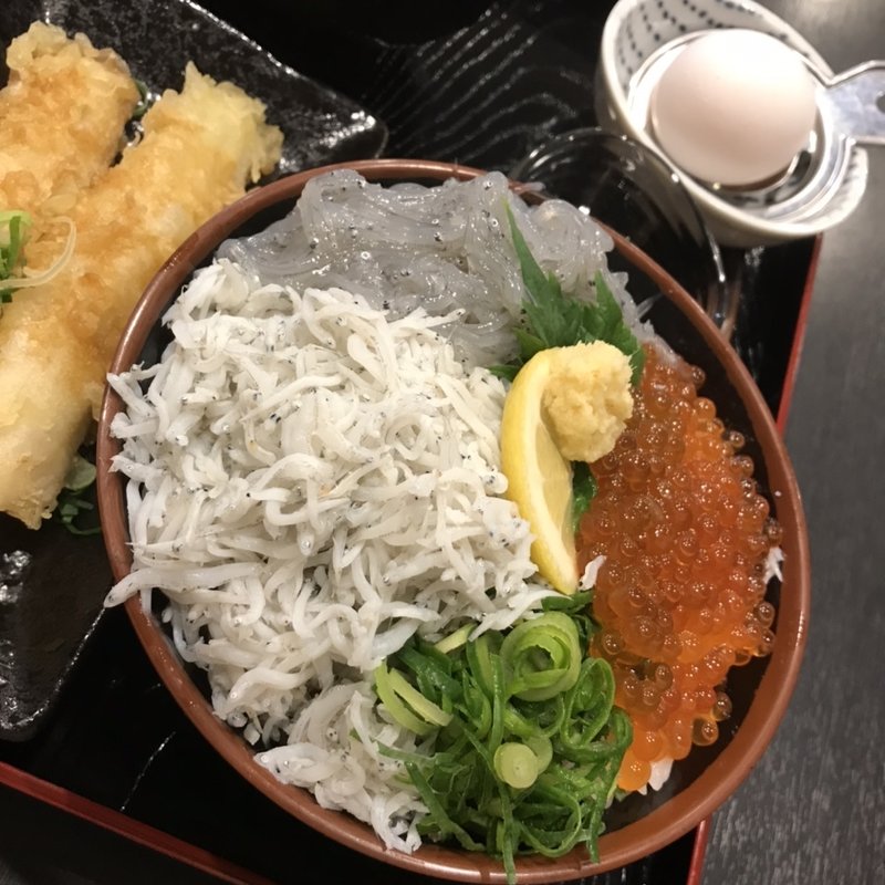 しらす丼(裕太朗寿し)