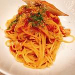 かにクリームパスタ
