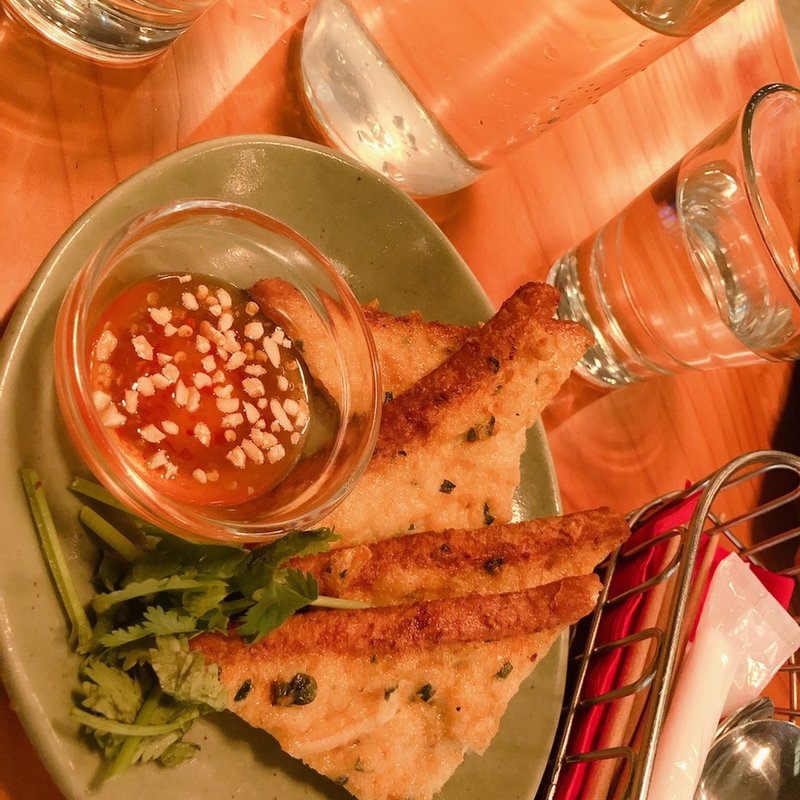 タイ海老トースト(モンスーンカフェ さいたま新都心店)