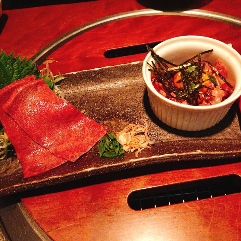 ぶつ切りロースト ヒレの炙り(みすじ by Yoroniku)