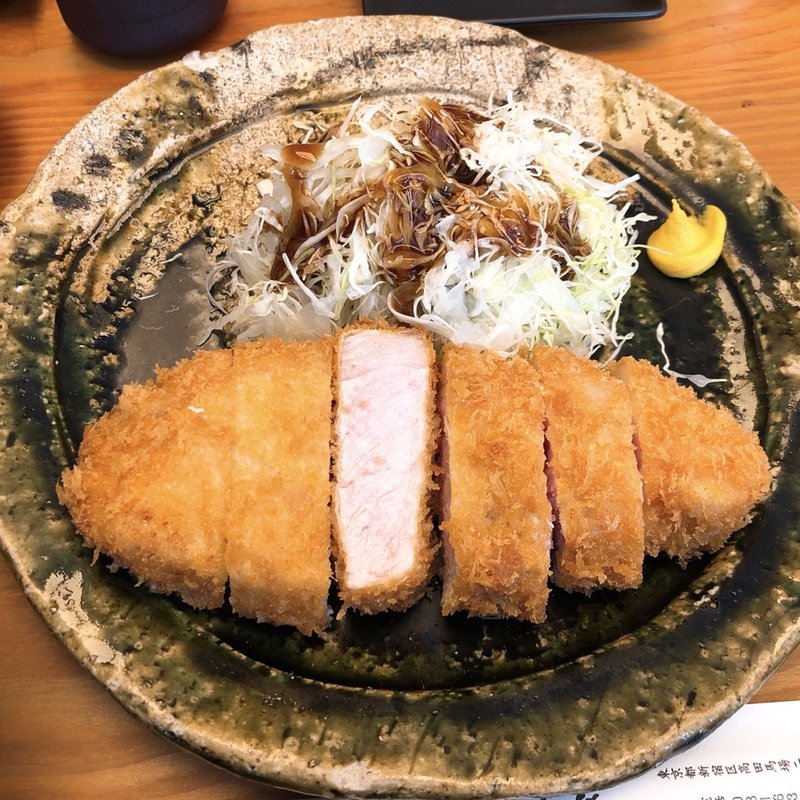 上ロースかつ定食(とんかつひなた)