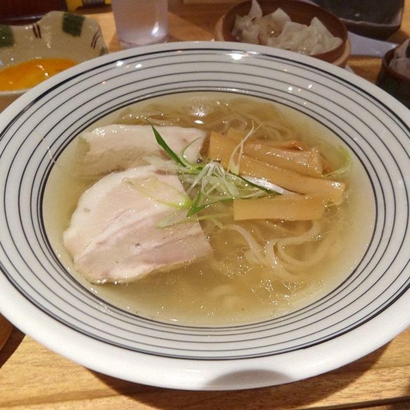 淡麗塩らぁ麺(出汁と麺ときどき和パスタ 腹一杯)