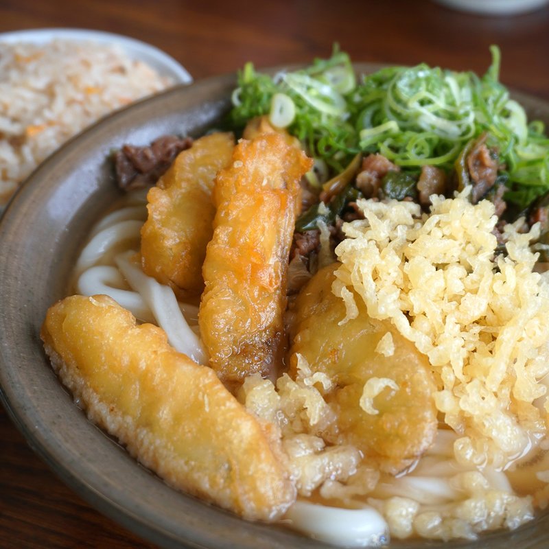 肉ごぼう(牧のうどん 二丈バイパス店)