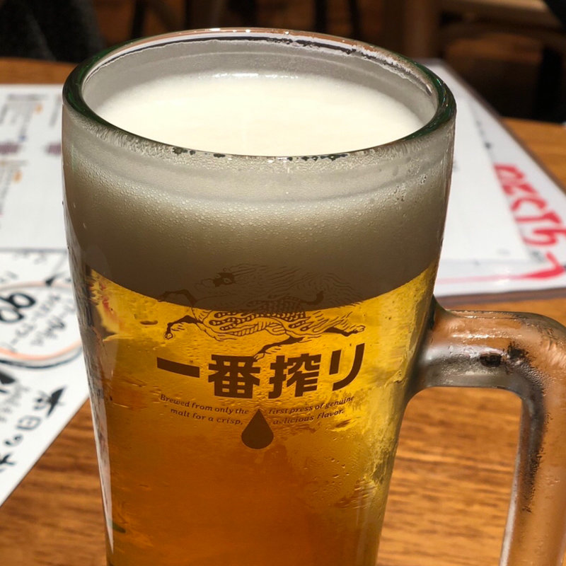 麒麟一番搾り(魚とワインはなたれ 田町店)