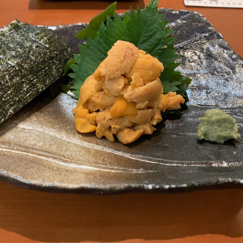 うにつまみ(みなと寿司 本店)