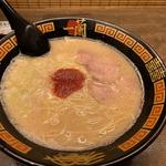 天然とんこつラーメン(一蘭 浅草店)