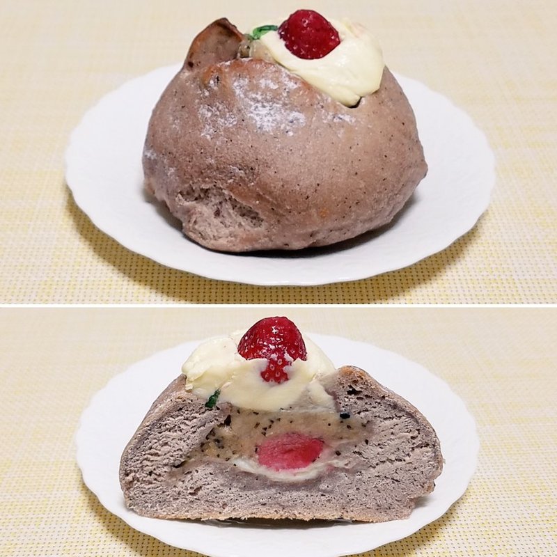 イチゴアールグレイベーグル(ブランジェリーケン)