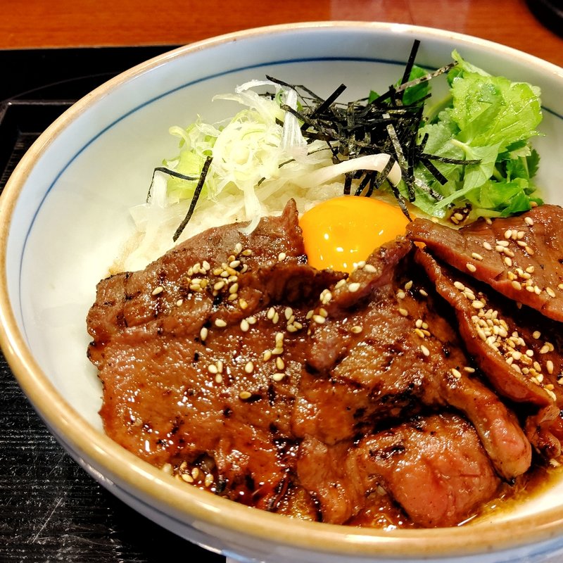 牛タン照り焼きとろろ丼(牛たん焼き仙台辺見 麻布十番店)
