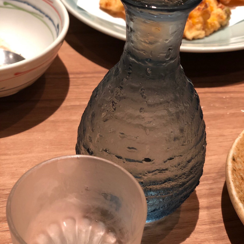 〆張鶴　純米吟醸(謙徳蕎麦家 ピアタ2号店 )