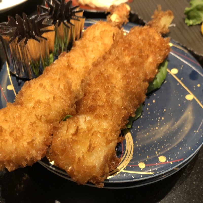 帆立フライ(回転寿司 一太郎)