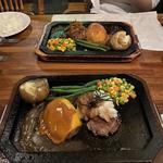 ダブルチーズハンバーグ(ゴールドラッシュ 本店 )