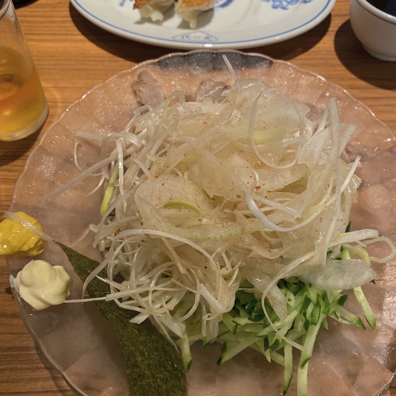 ネギ豚チャーシュー冷やし中華(代一元)