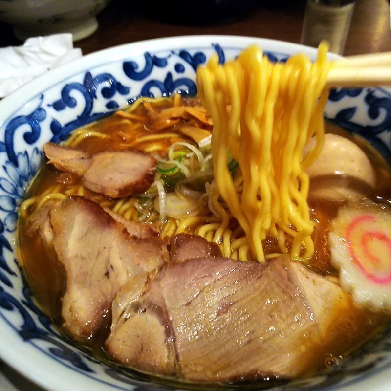 旭川醤油らーめん(らーめん山頭火 イオンレイクタウン店)