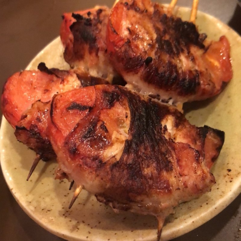 肉巻きトマト(やきとり 仲屋)