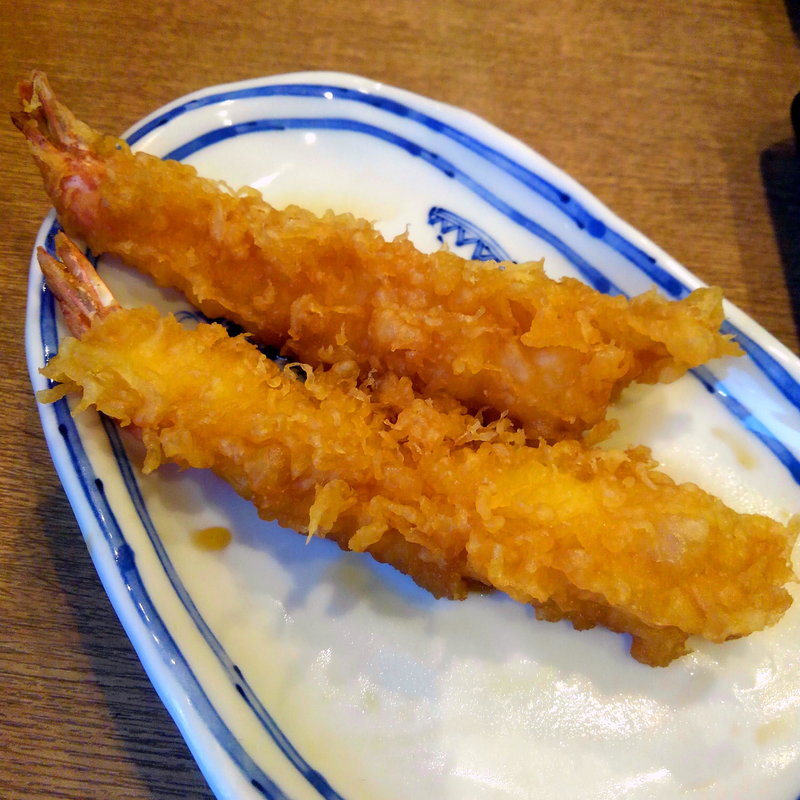 海老天 2本(十割そば会 北上店 )