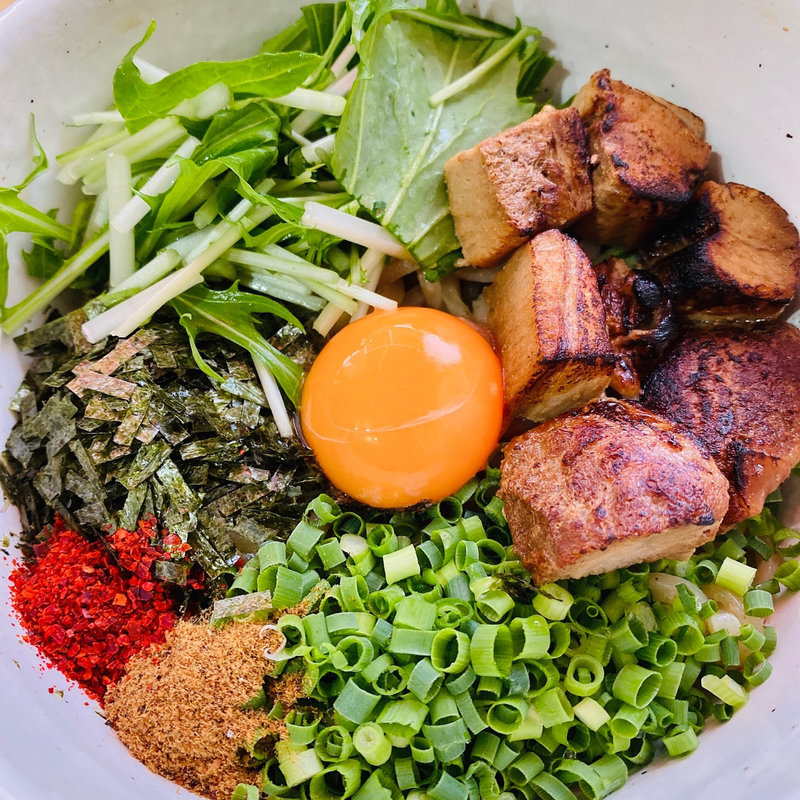 まぜそば(てっぺん頂天 刈谷店)