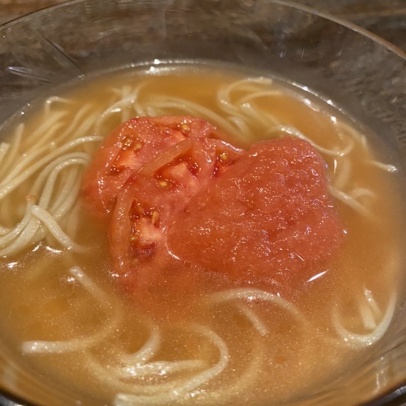 フルーツトマト蕎麦(蕎麦 やっ古)