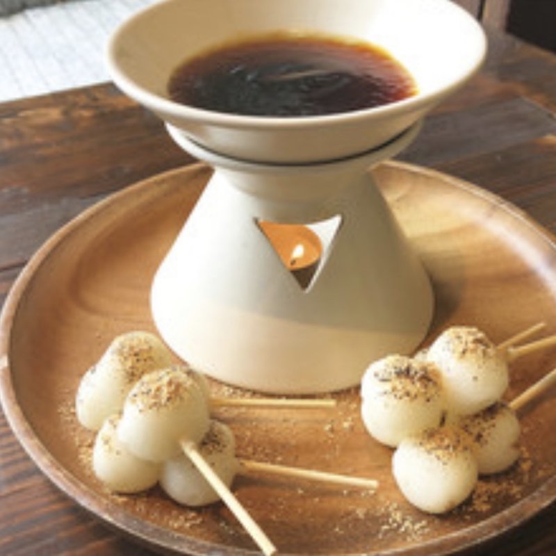 お団子フォンデュ(新宿御苑 ろまん亭)