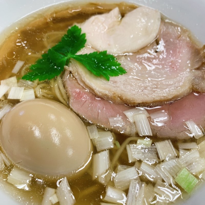 特級鷄そば　塩(中華蕎麦　龍馬)