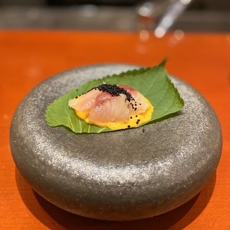 尾鷲産のアジ(うめもと)