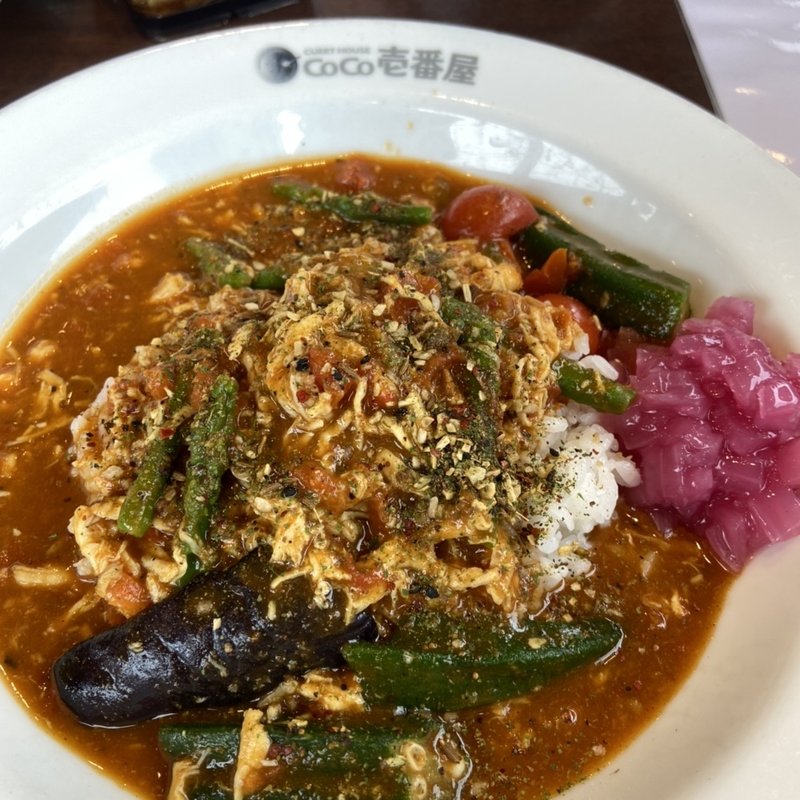 スパイストマトカレー的(CoCo壱番屋 町田木曽店 （ココイチバンヤ）)