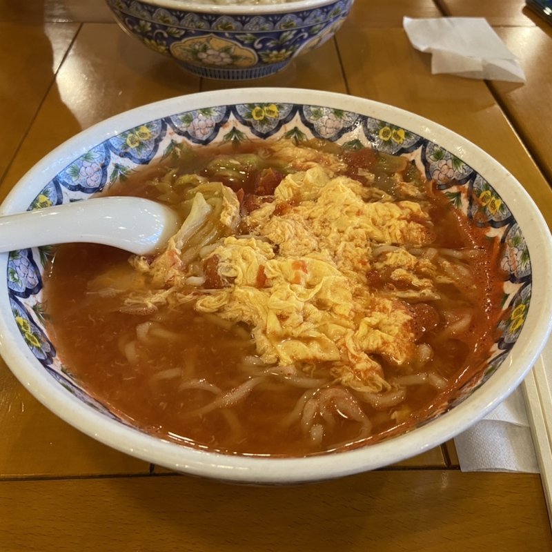 トマ玉ラーメン(揚州商人 町田忠生店)