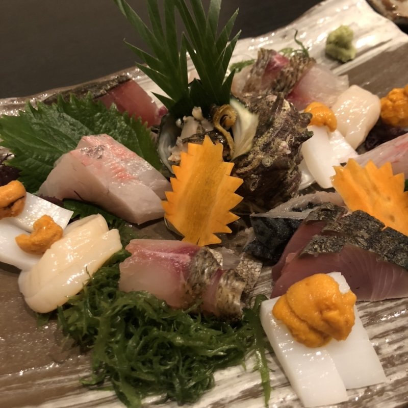 刺身の盛合せ(わさび)