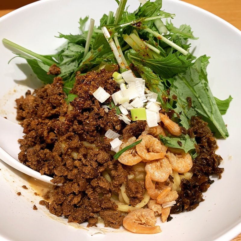 汁なし坦々麺　白胡麻(汁なし担担麺ピリリ 銀座店)