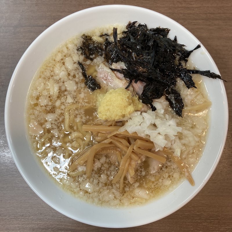 背脂生姜醤油(煮干し中華そば 山形屋)