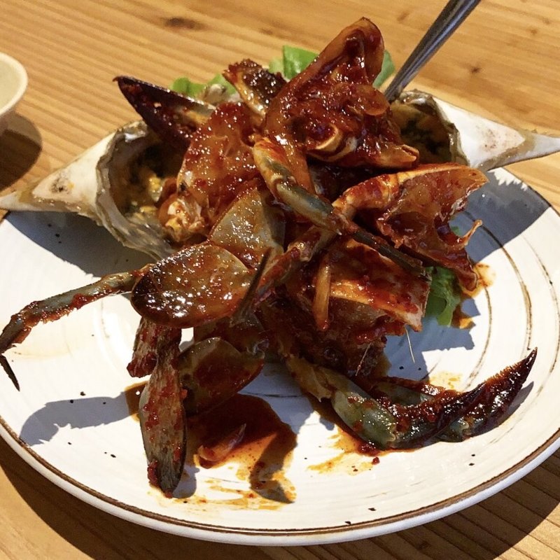 ケジャン(韓国食堂入ル  ゴショミナミ)