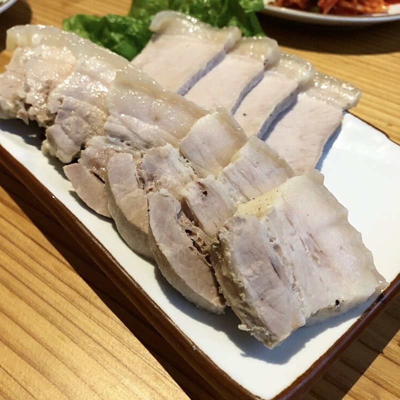 蒸し豚(韓国食堂入ル  ゴショミナミ)