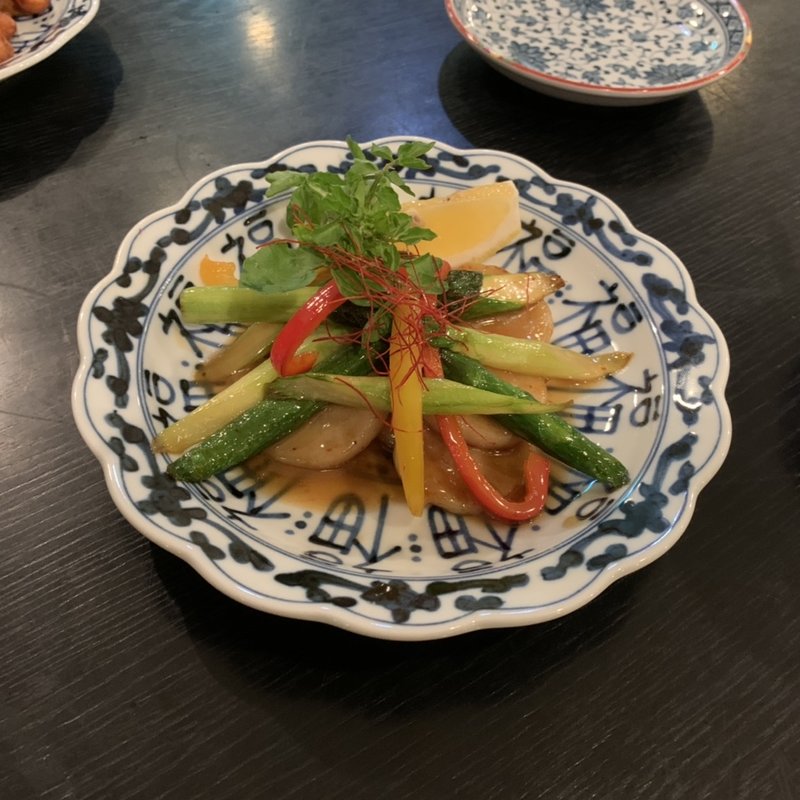 ホタテとアスパラのバター炒め(田園 亘理店 （でんえん）)