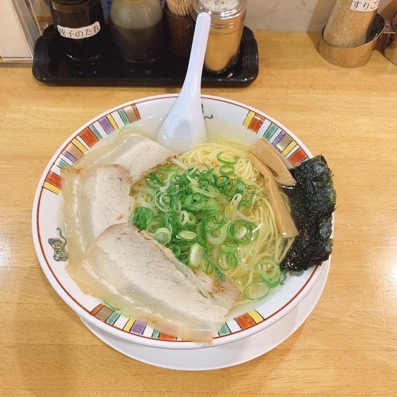 赤穂塩ラーメン(麺坊 本店)