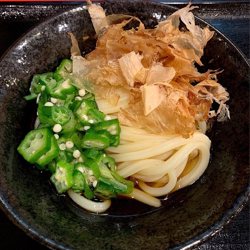 オクラぶっかけ(こだわり麺や 高松店 （こだわりめんや）)