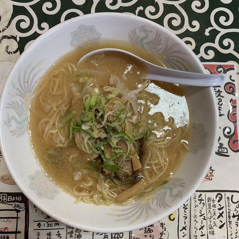 とんこつ塩ラーメン(風の子ラーメン )