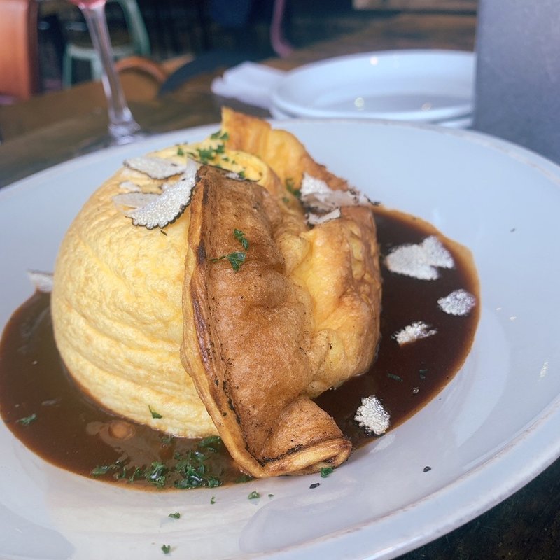  贅沢トリュフ！！モンサンミッシェル風　フレンチオムレツ　(BISTRO TORICOYA)