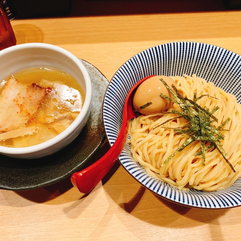 淡麗塩つけ麺(塩つけ麺 灯花 （しおつけめん とうか）)