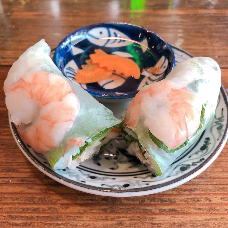 タンカフェ定食（生春巻き）(タンカフェ　元町店)