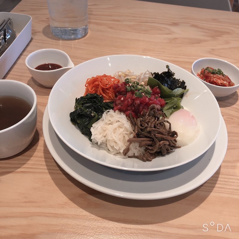 和牛ユッケのビビンパ(PALLET46 EBISU)