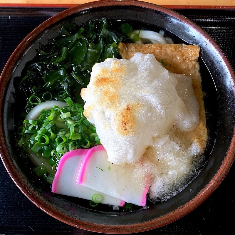 焼もちうどん(三徳)