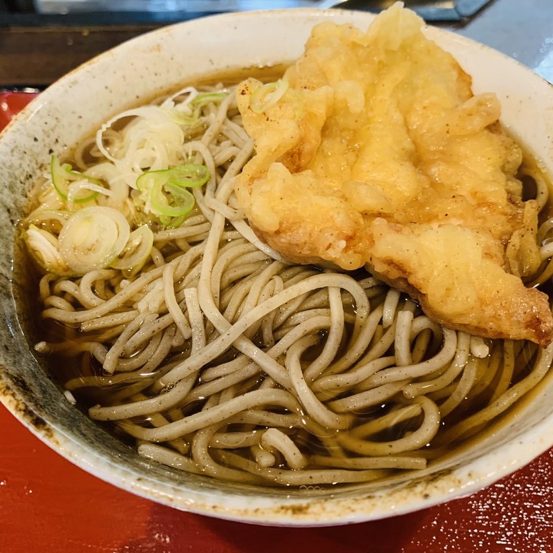 かしわ天そば(絃)