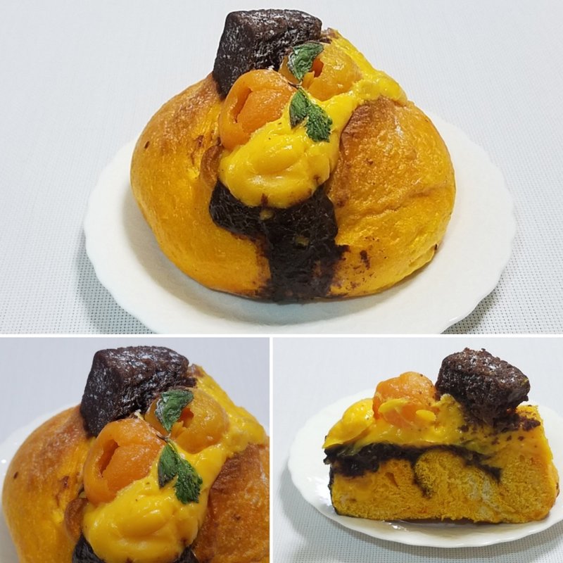 マンゴービワチョコブラウニーベーグル(ブランジェリーケン)