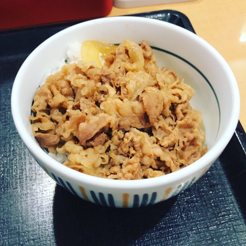 和風牛丼(なか卯 代々木上原店)