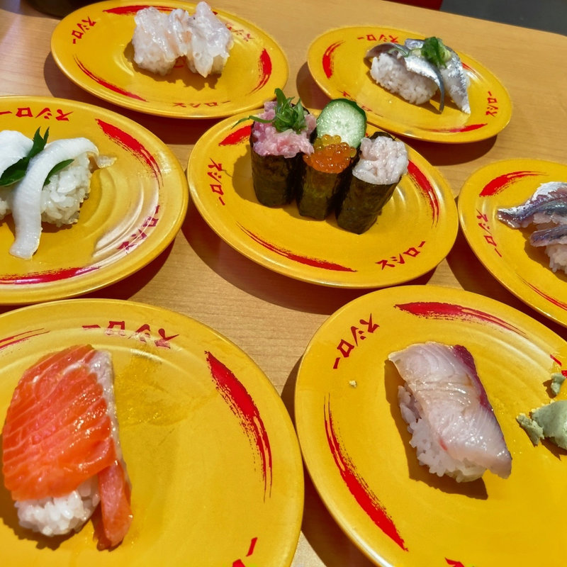 軍艦三種(スシロー 多摩センター店)