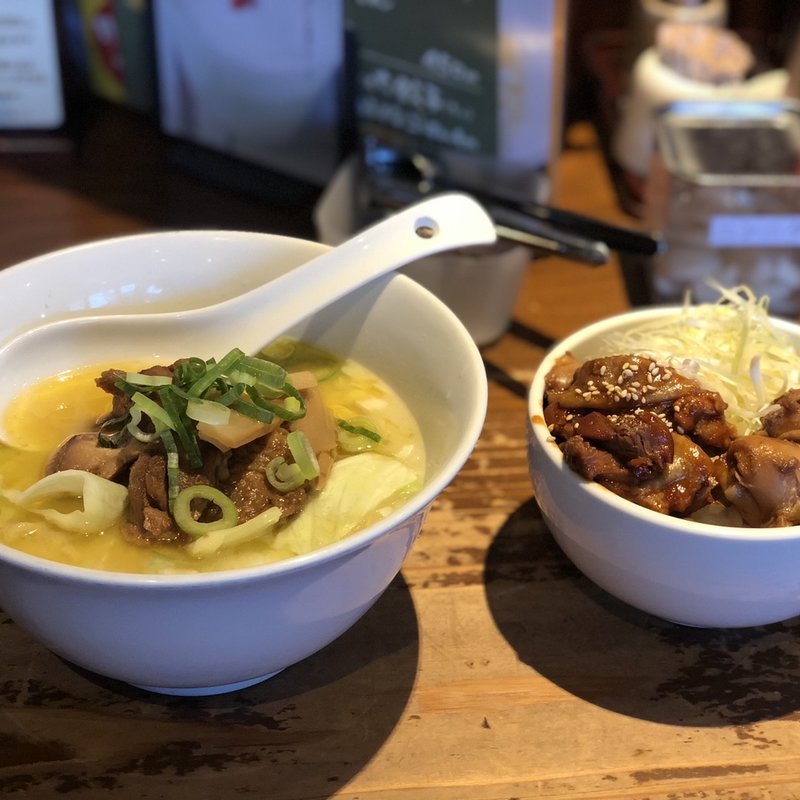 鶏塩そば(博多ラーメン　龍ノ髭　 宇都宮店 )
