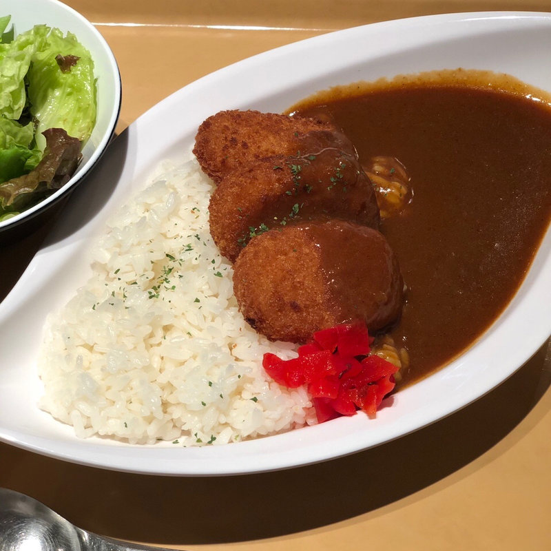 クリームコロッケカレー(百代茶屋 （ひゃくだいちゃや）)