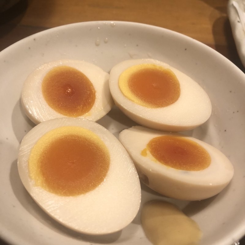 味付煮玉子(鳥貴族 弁天町店)