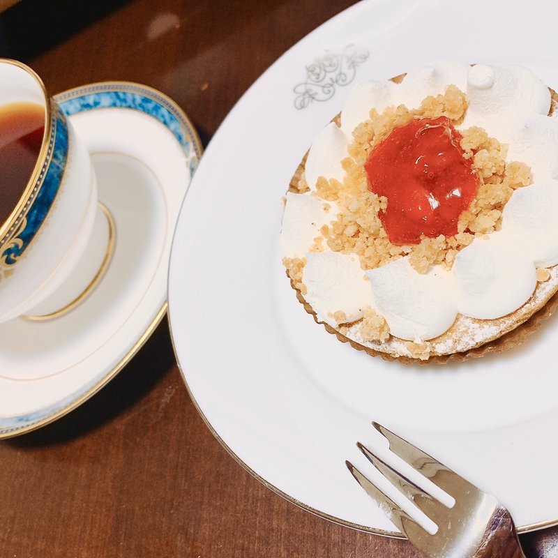 いちごとレモンのタルト(スターバックス)