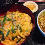 カツ丼 と ミニそば(東福庵 )