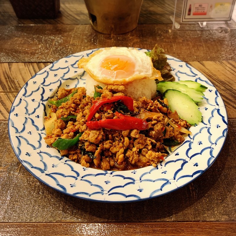 カオラーガパオガイ(バンコクスパイス 中目黒店 )